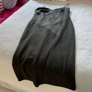 Grey pattern block dress
